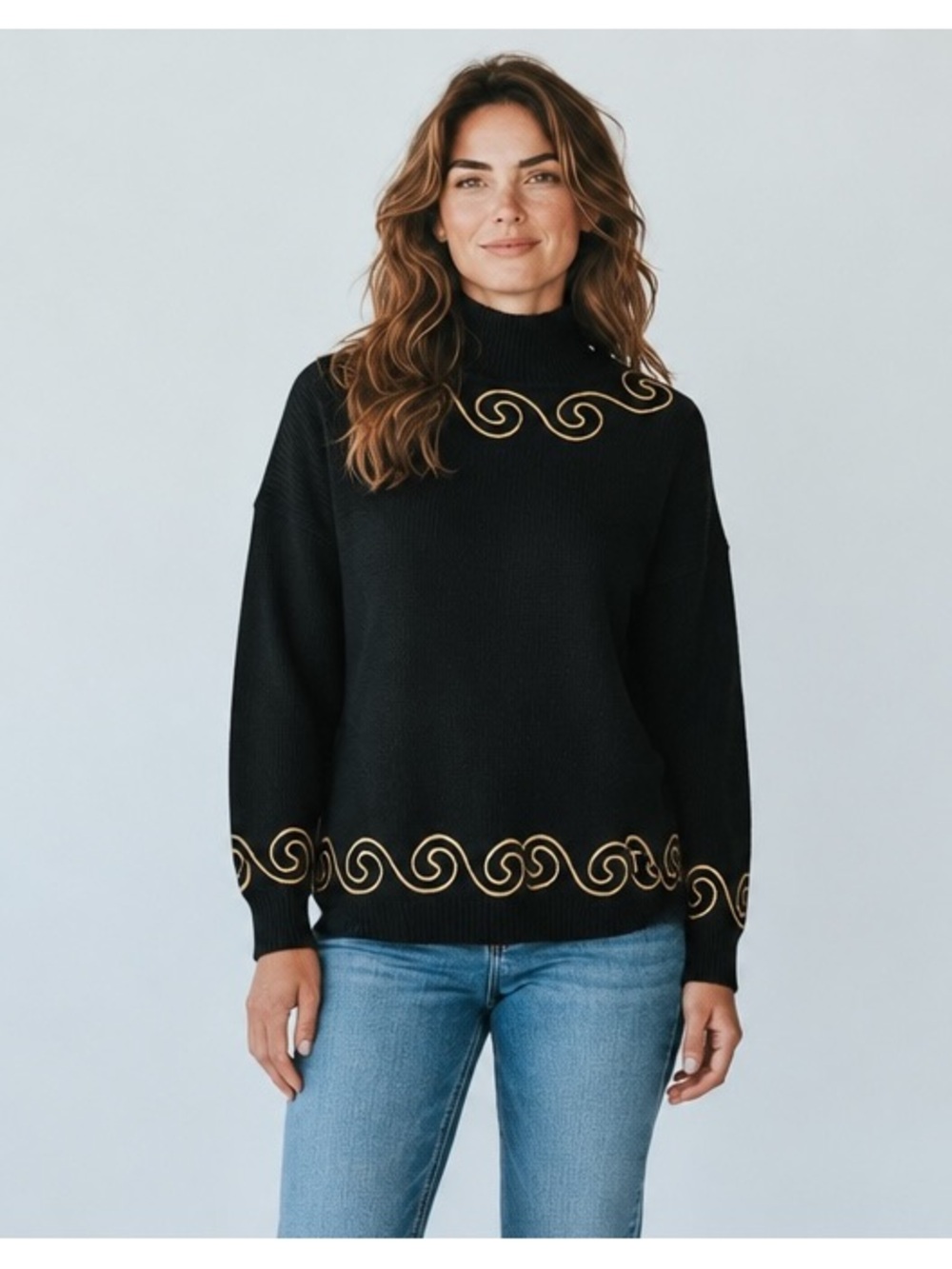 Ann Taylor Wool Corp core business casual sweater